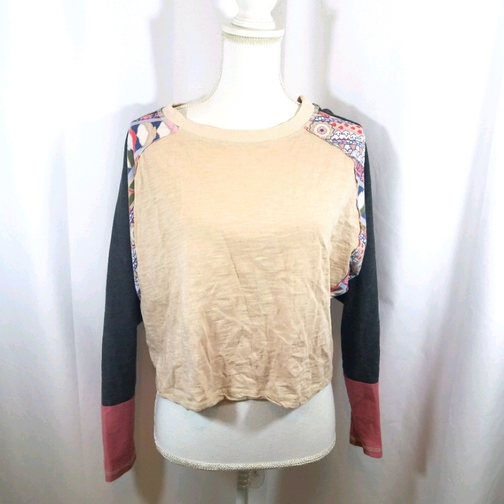 Umgee Cropped Abstract Top S